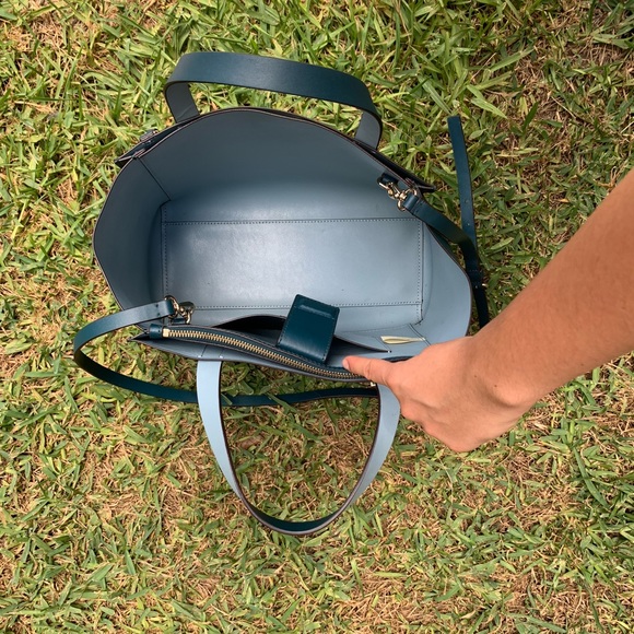 Kate Spade Teal Tote - Picture 3 of 9